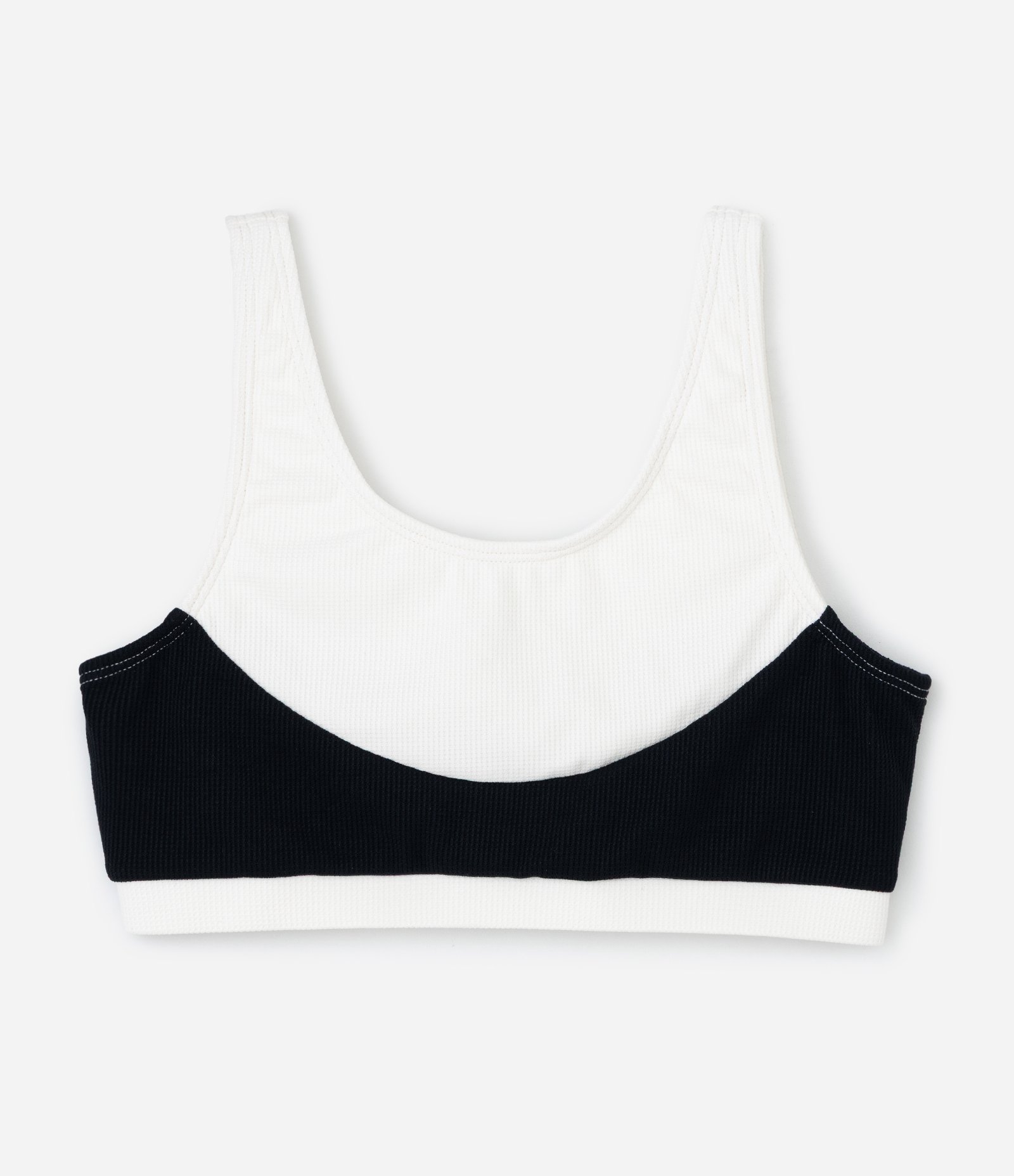 Biquini Infantil em Microfibra com Textura - Tam 5 a 16 Anos Preto/Branco 3