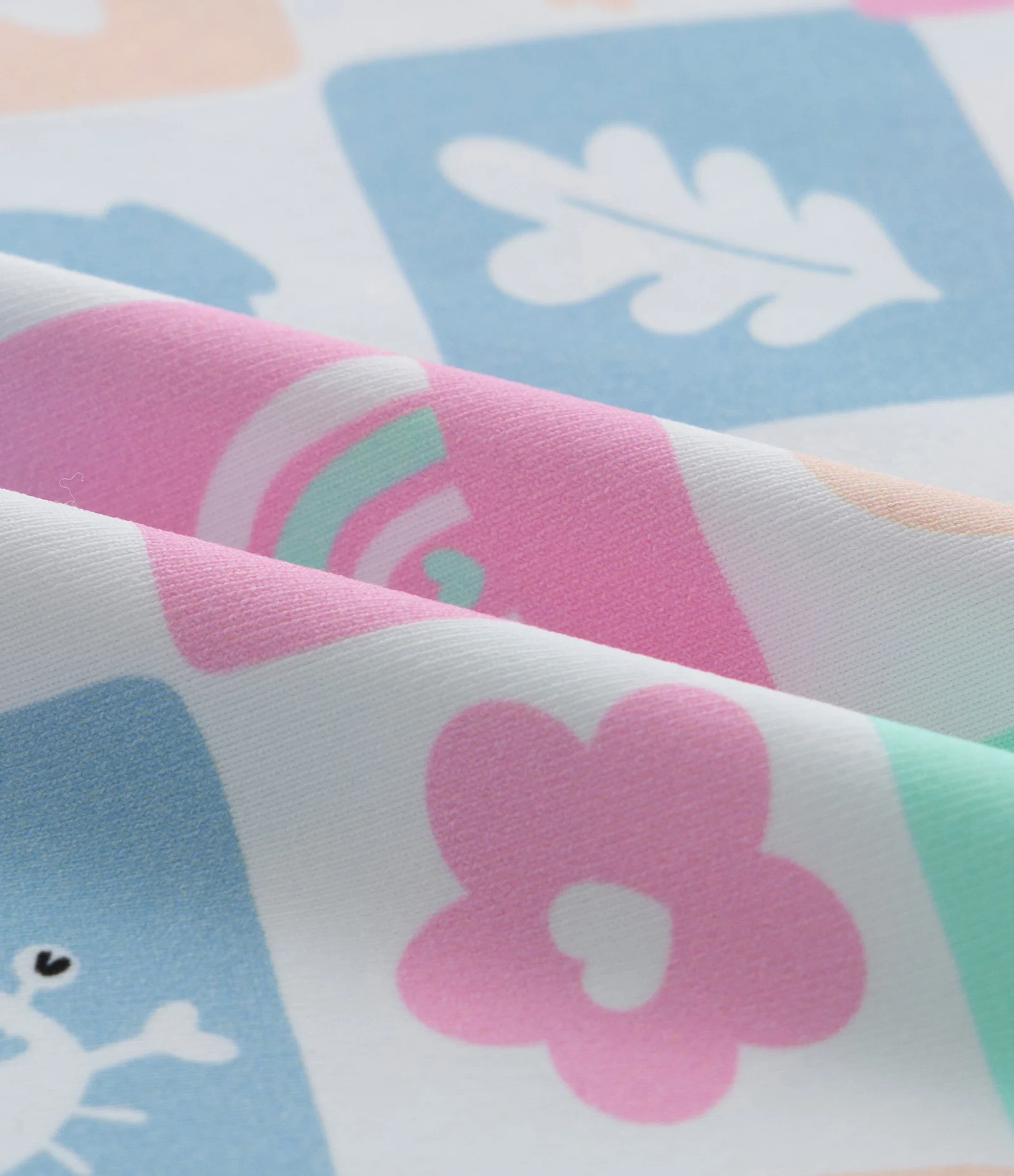 Conjunto Infantil com Proteção UV Estampa Tropical e Flores 3D - Tam 1 a 4 Anos Multicores 9