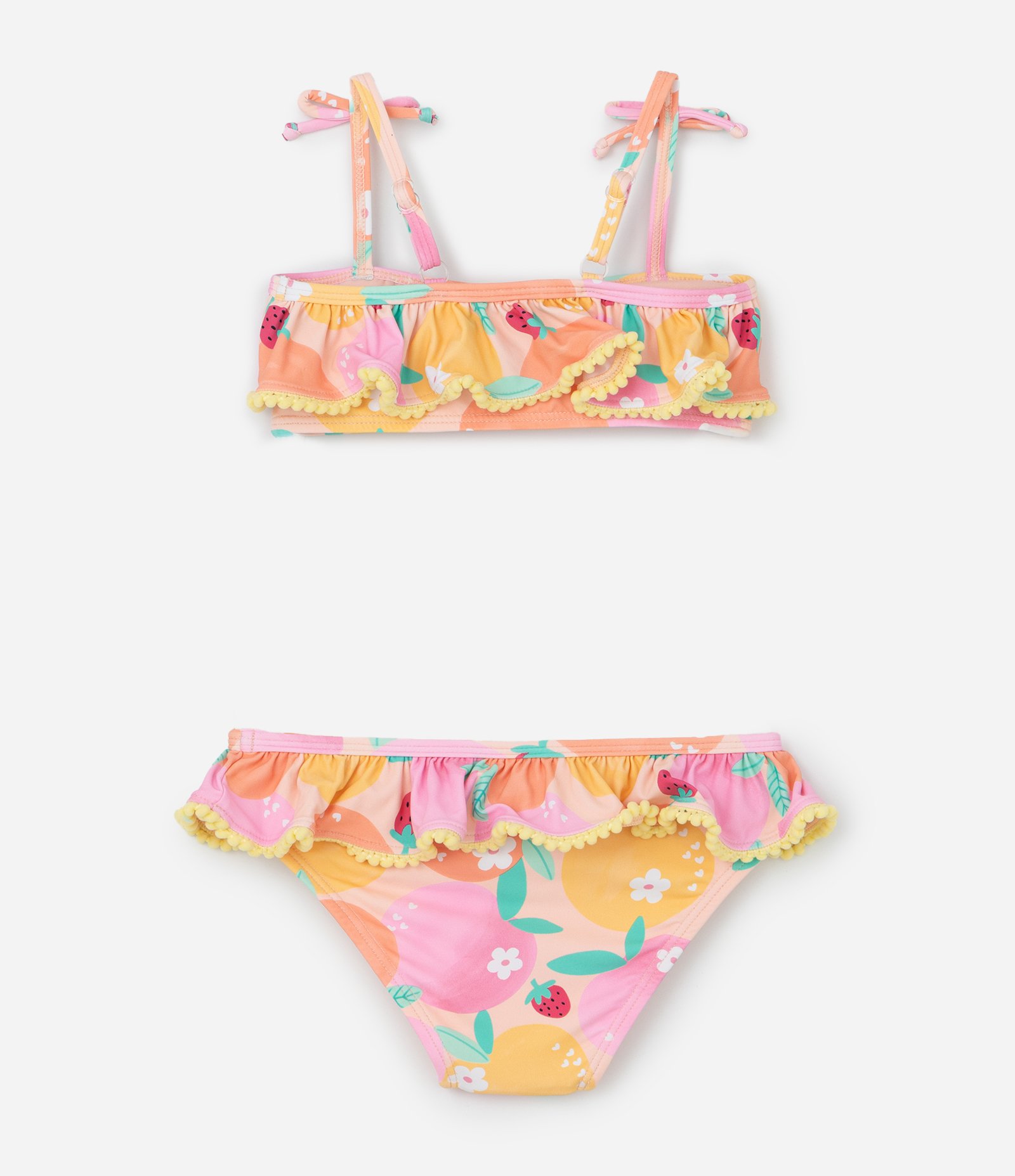 Biquini Infantil em Microfibra com Estampa de Frutinhas - Tam 2 a 4 Anos Multicores 2