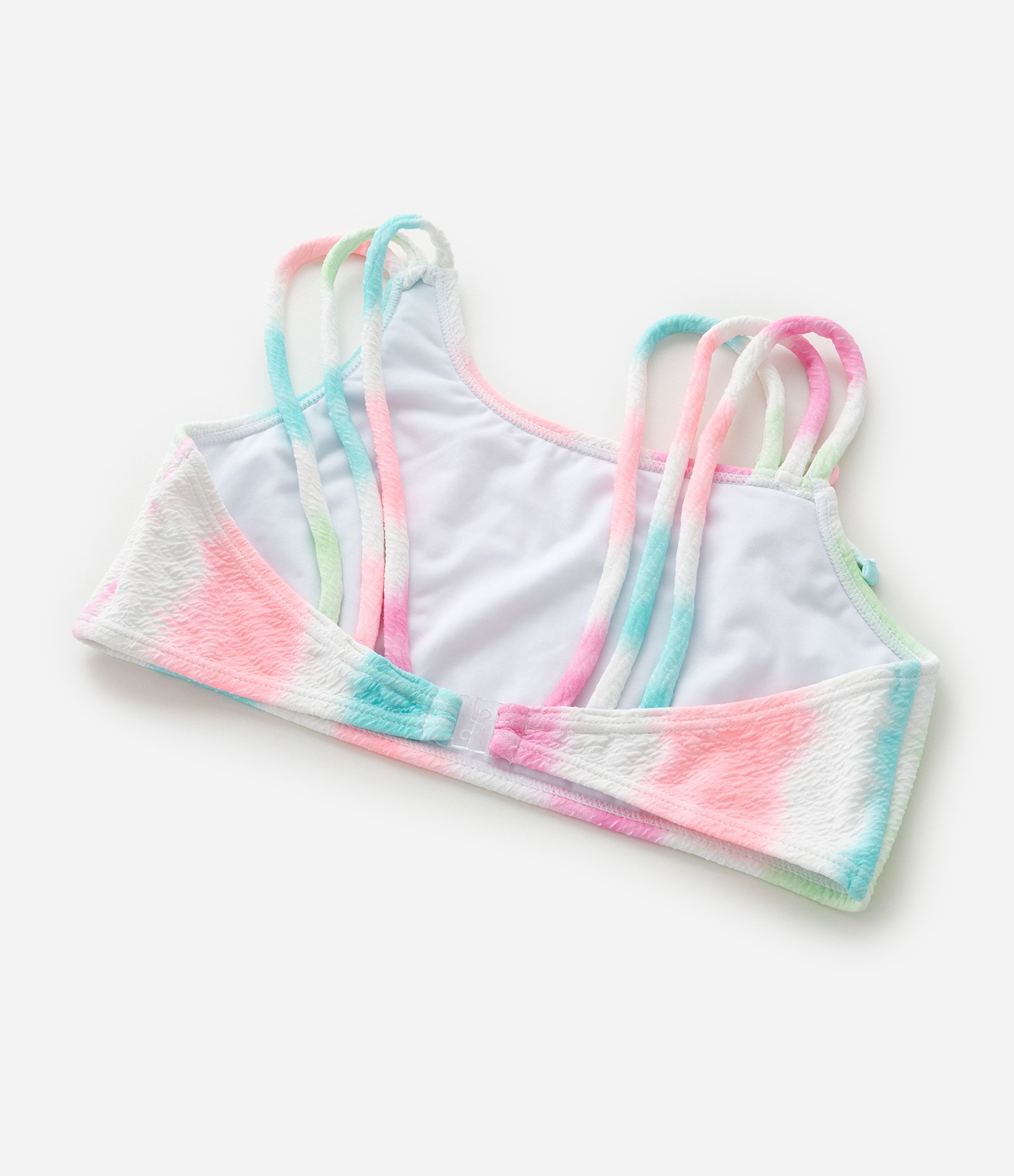 Biquini Infantil em Microfibra com Estampa Degrade Texturizado - Tam 5 a 14 Anos Multicores 8