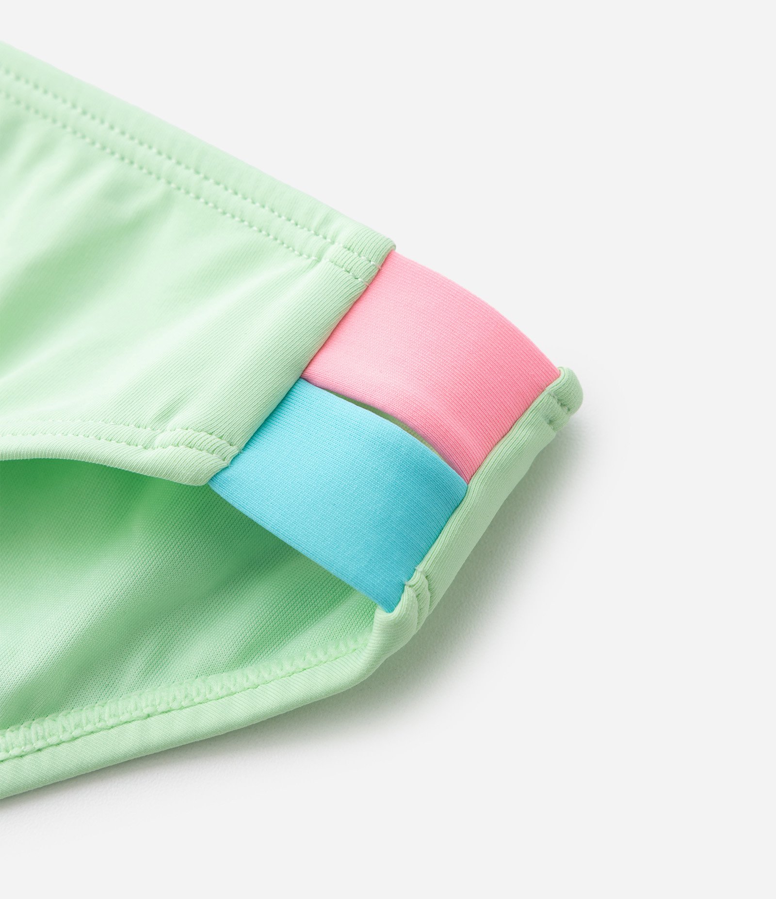 Biquini Infantil em Microfibra com Alças Cruzadas - Tam 5 a 14 Anos Multicores 7