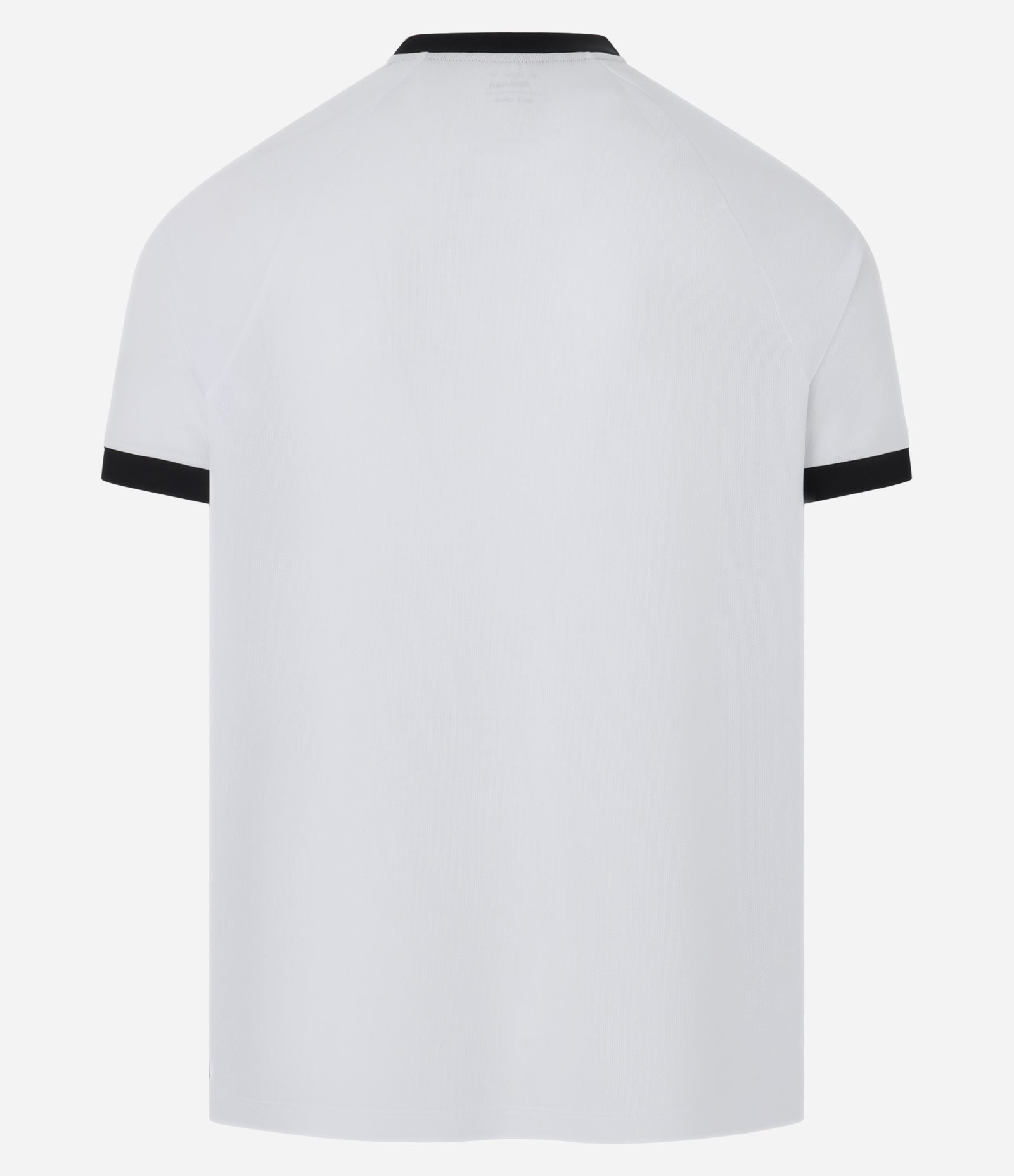 Camiseta Esportiva de Futebol em Tecnologia Dry em Recortes Contrastantes Branco 6