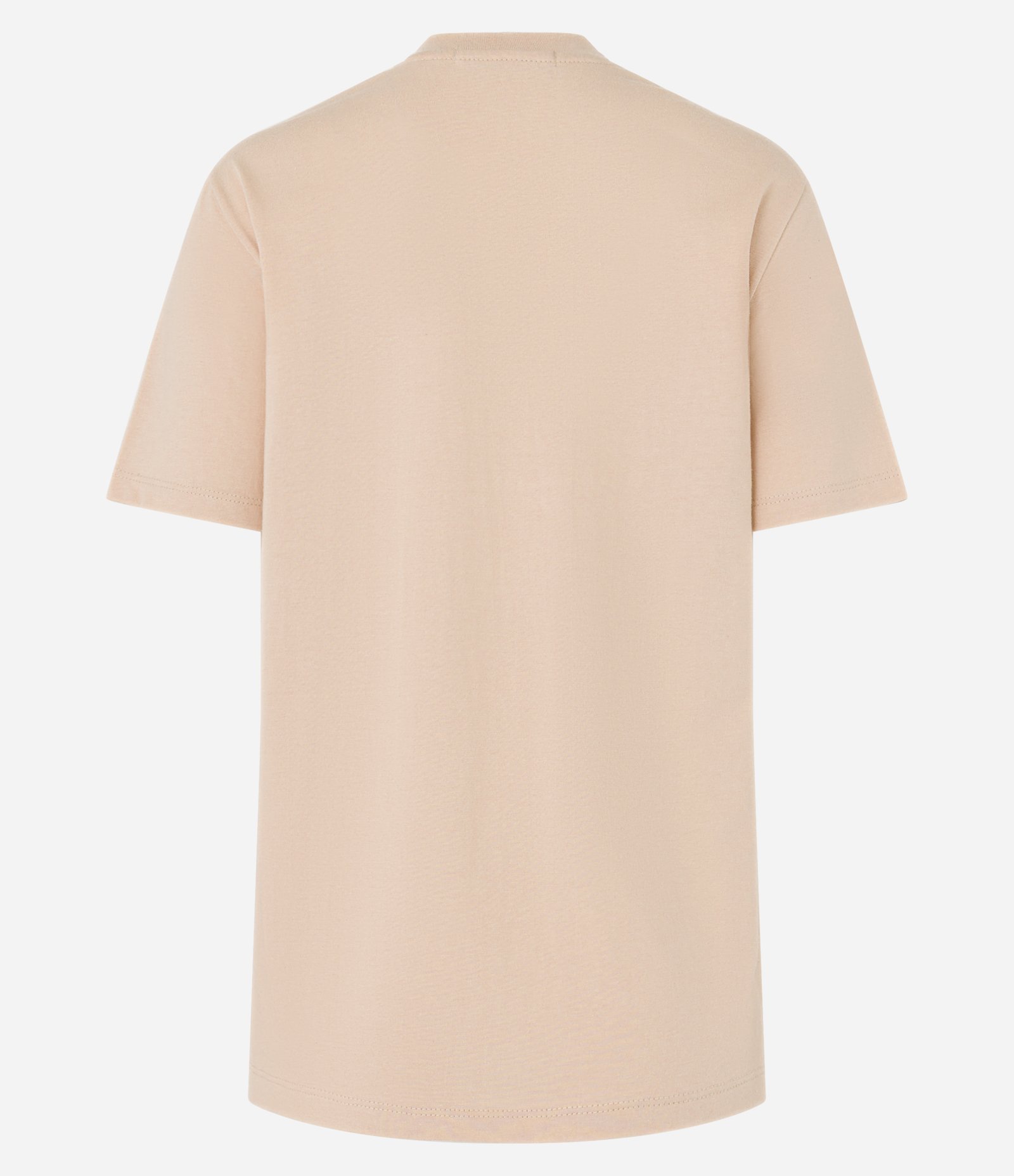 Camiseta em Algodão com Estampa Olhar de Tigre Bege 7