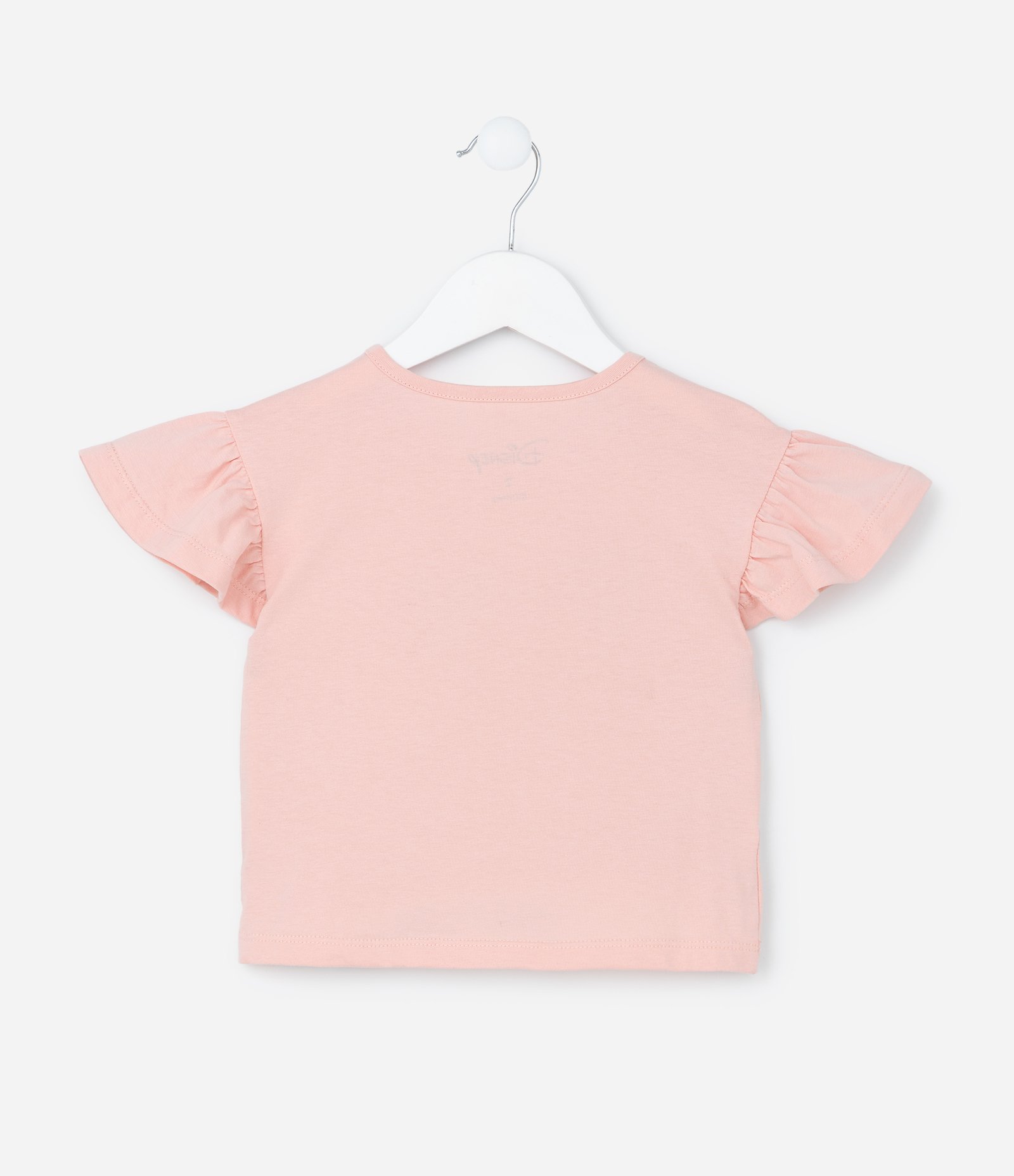 Conjunto Infantil com Estampa Minnie - Tam 1 a 6 Anos Rosa/Branco 3