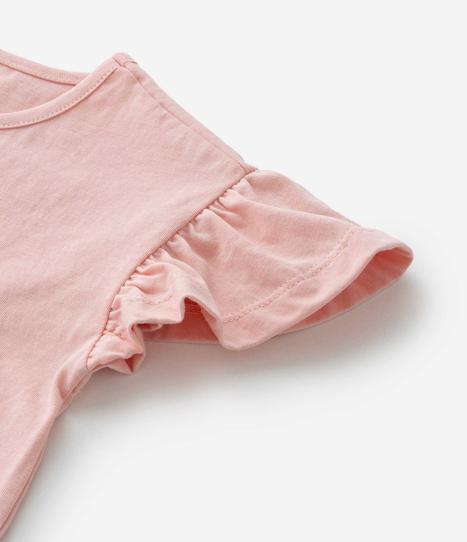 Conjunto Infantil com Estampa Minnie - Tam 1 a 6 Anos Rosa/Branco 6