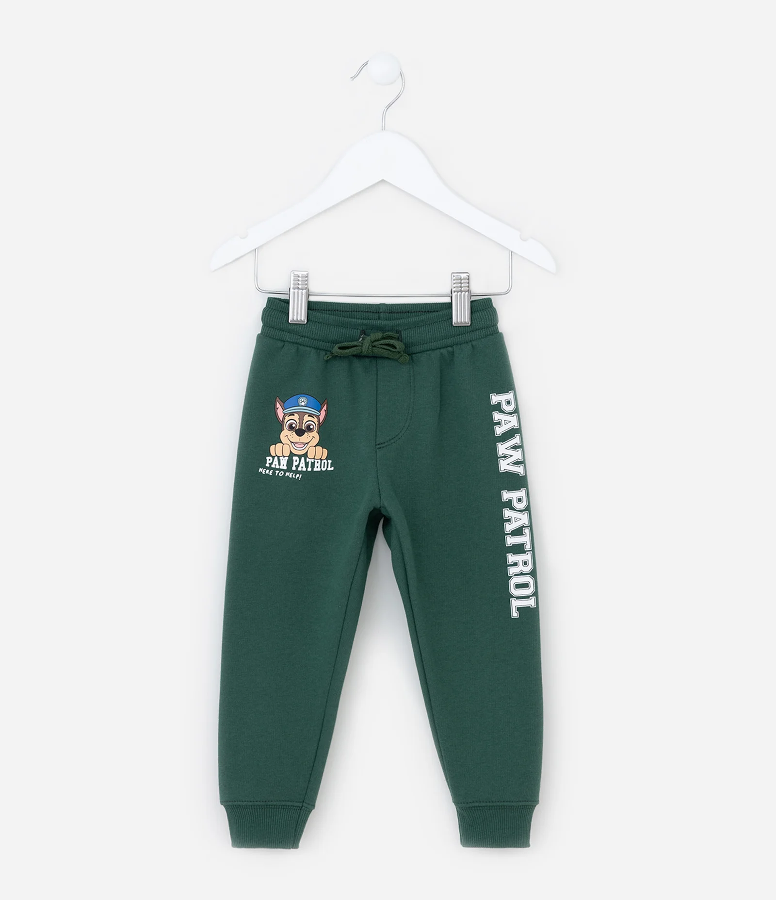 Calça Infantil Quentinha com Estampa Chase Patrulha Canina - Tam 2 a 6 Anos Verde 1
