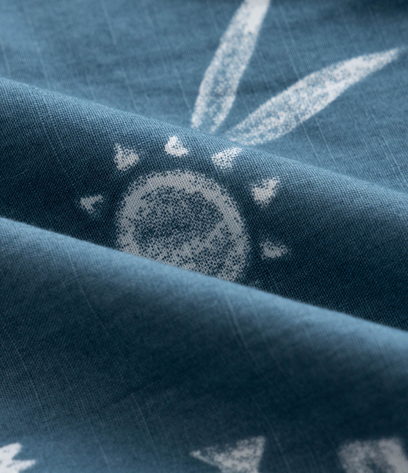 Camisa Infantil em Flanela com Estampa Tropical - Tam 5 a 14 Anos Azul 3