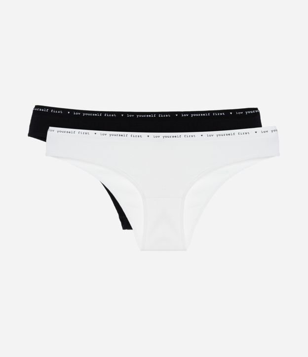 Cor: Branco/Preto | Tamanho: M