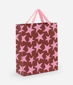 Embalagem de Presente com Estrelas