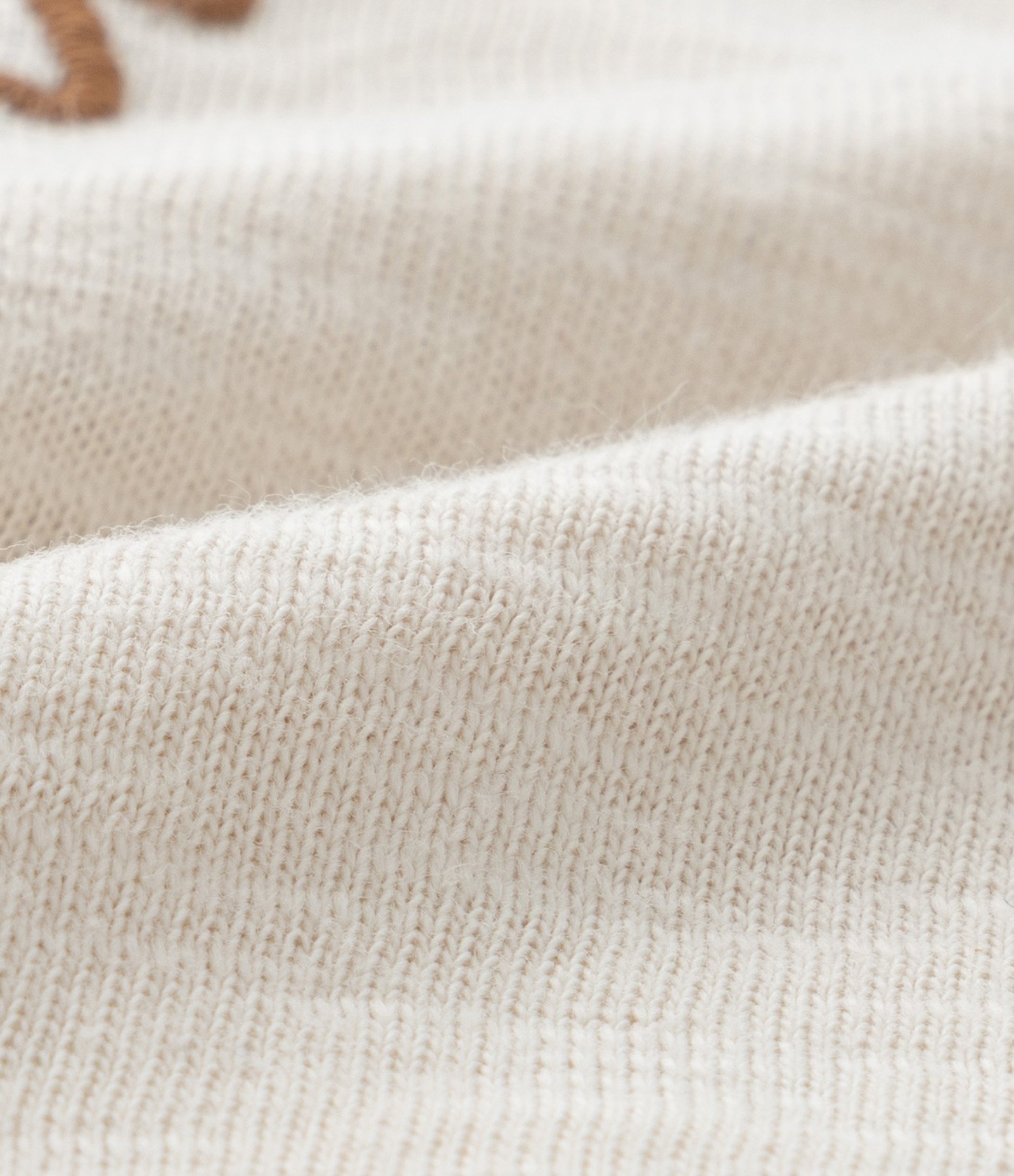 Conjunto Infantil Texturizado com Estampa Cachorrinho - Tam 0 a 18 meses Bege/Marrom 9