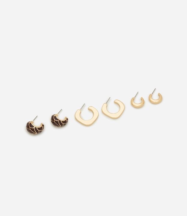 Cor: Dourado/Marrom | Tamanho: U