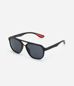 Óculos de Sol Aviador com Ponte Dupla