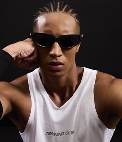 Óculos de Sol Esportivo Máscara Curvado