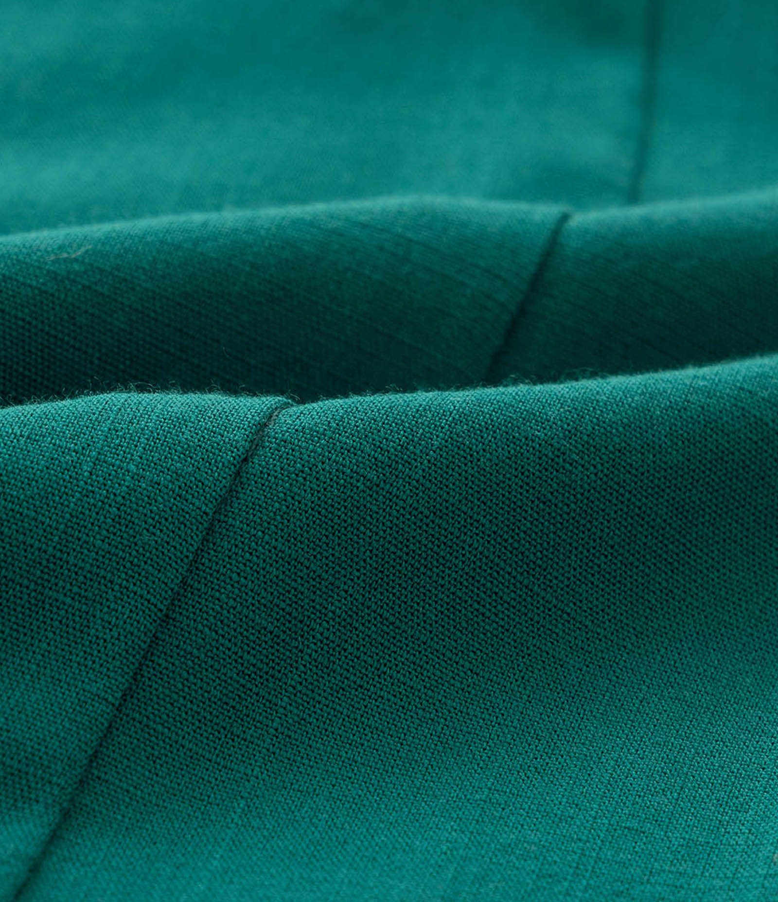 Blusa em Viscose com Decote em V Curve & Plus Size Verde 5