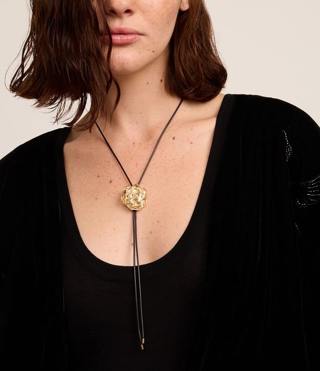 Cor: Dourado/Preto | Tamanho: U
