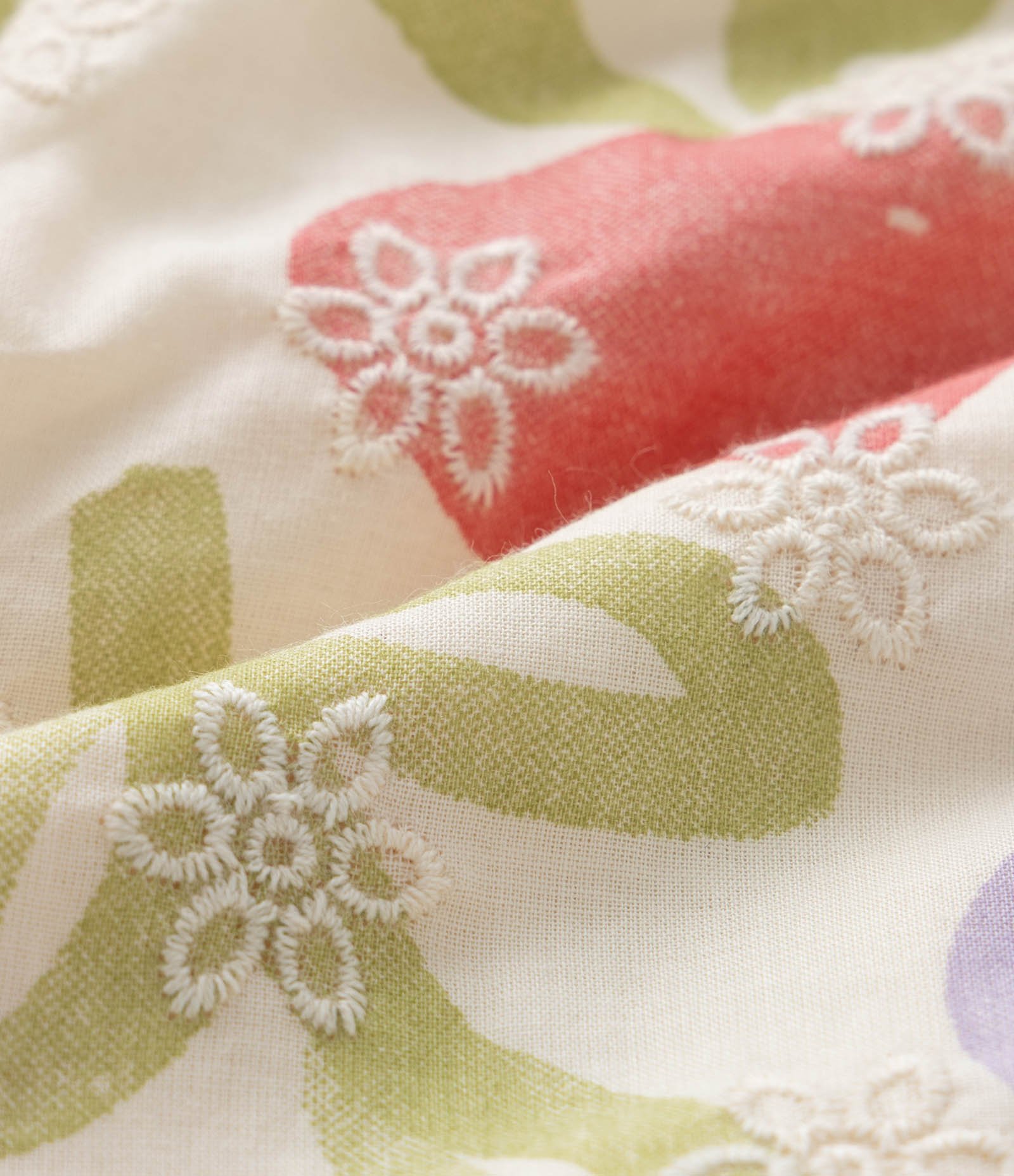 Vestido Infantil em Tricoline com Babadinhos e Calcinha - Tam 3 a 18 meses Bege/Lilás/Laranja 5