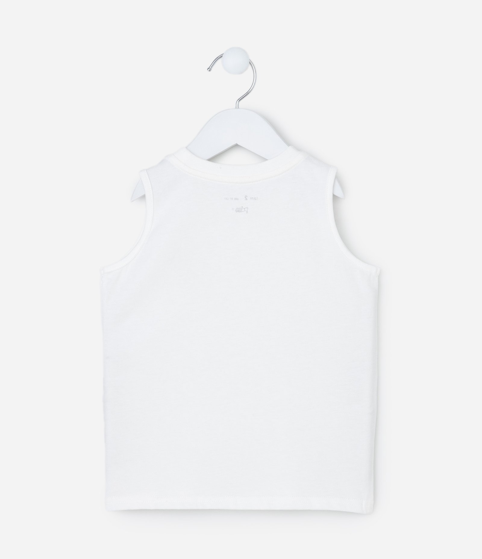 Conjunto Infantil com Estampa de Praia - Tam 1 a 6 Anos Branco/Verde 4