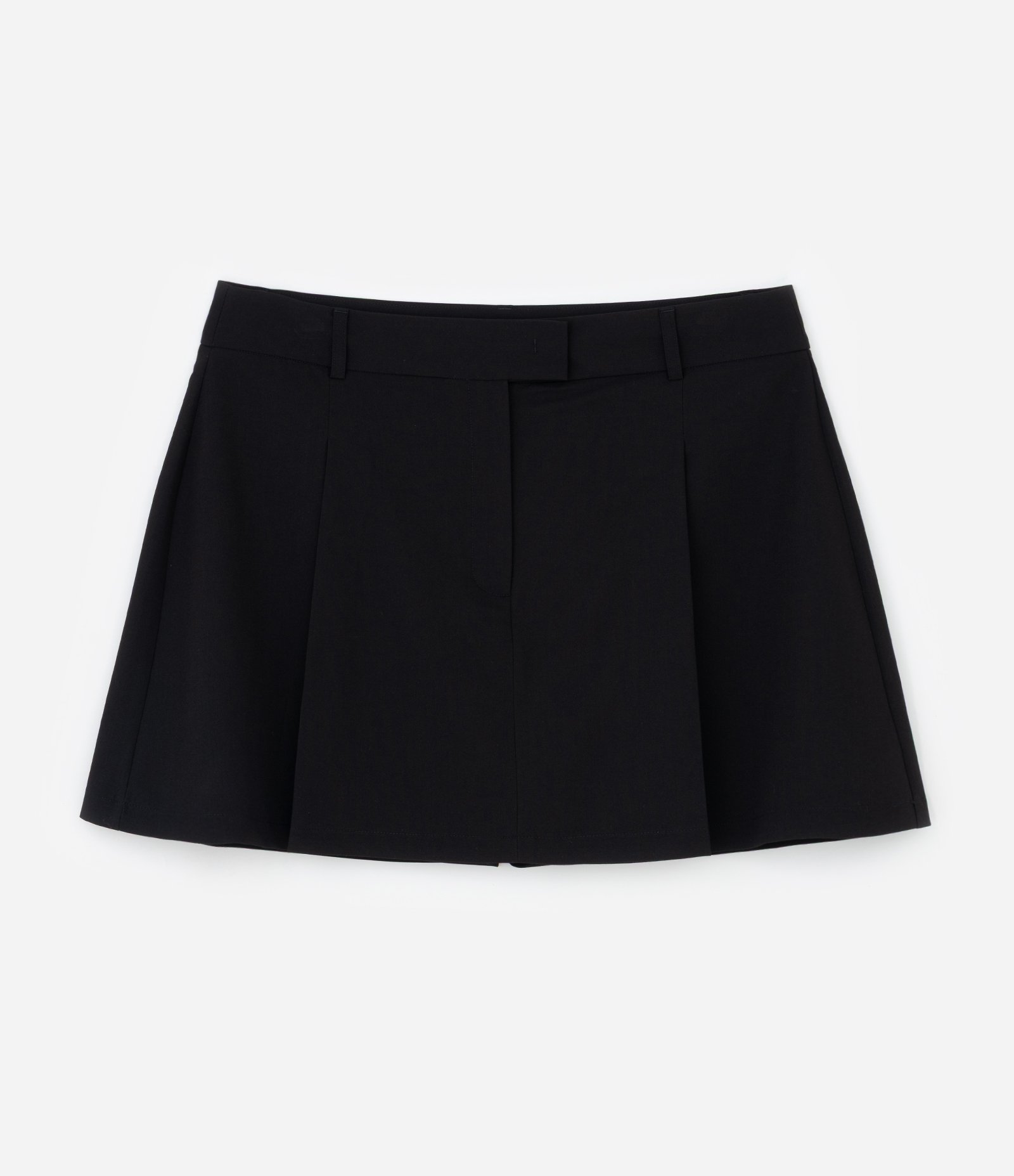 Short Saia Alfaiataria Curve & Plus Size Preto 5