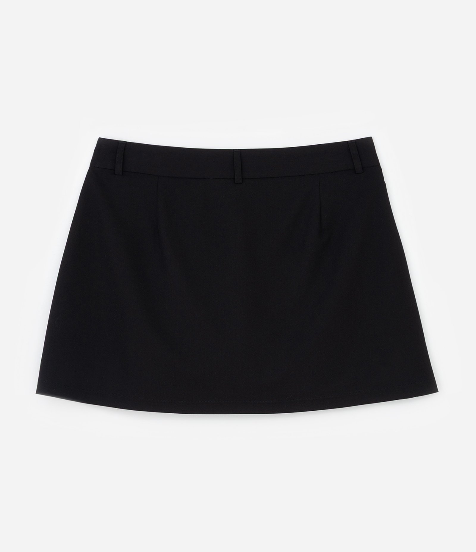 Short Saia Alfaiataria Curve & Plus Size Preto 6