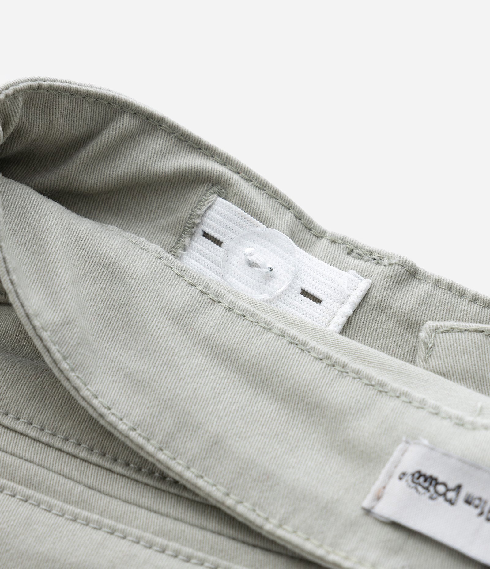 Bermuda Infantil em Sarja com Bolso Faca - Tam 1 a 6 Anos Verde 6