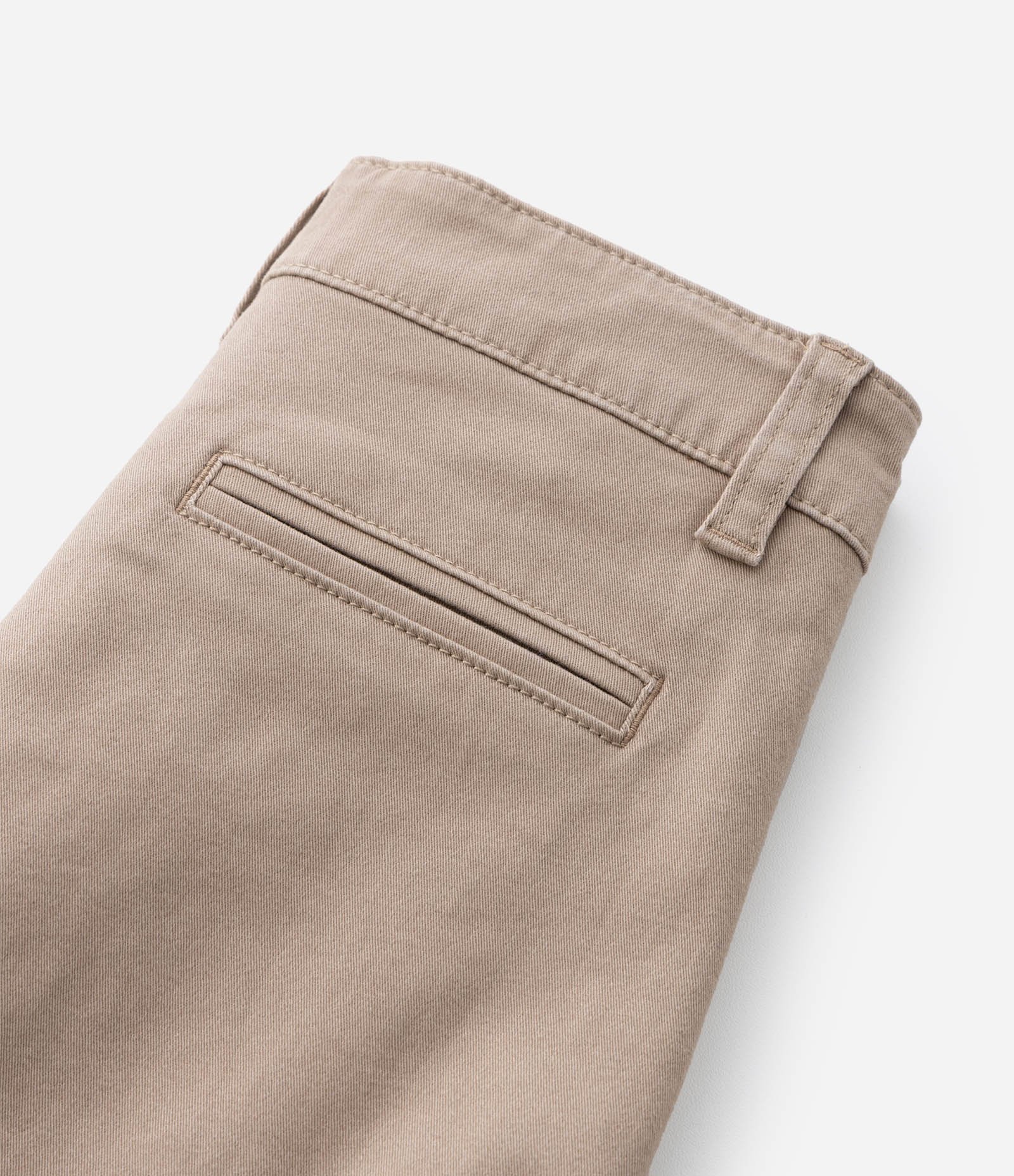 Bermuda Infantil em Sarja com Bolso Faca - Tam 1 a 6 Anos Marrom 5