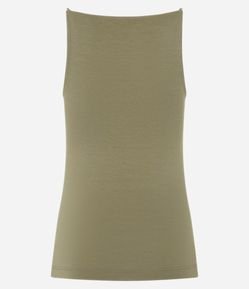 Blusa sem Manga com Decote Halter e Alça Elástico