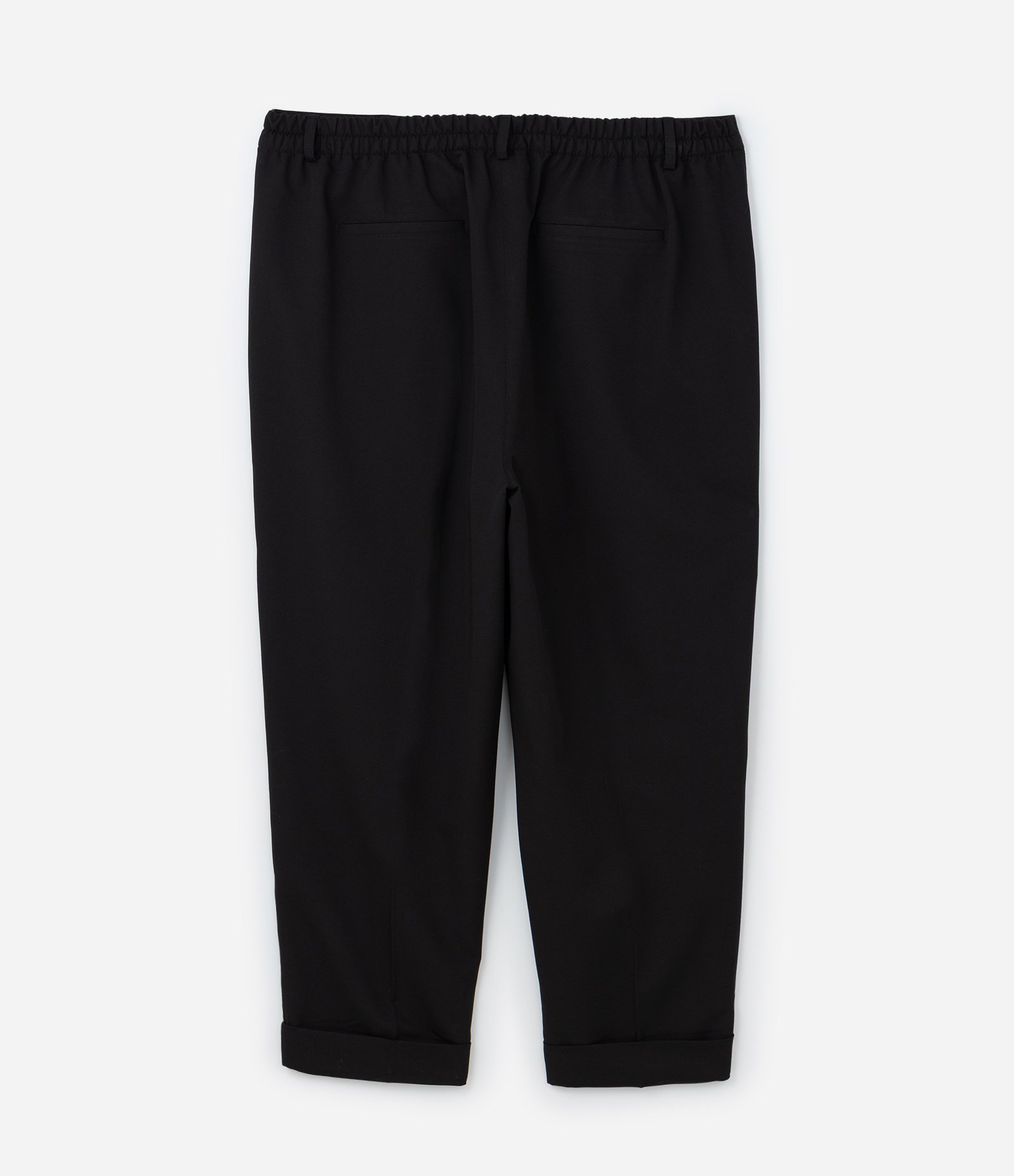 Calça Cenoura em Crepe com Detalhe Lateral Curve & Plus Size Preto 6