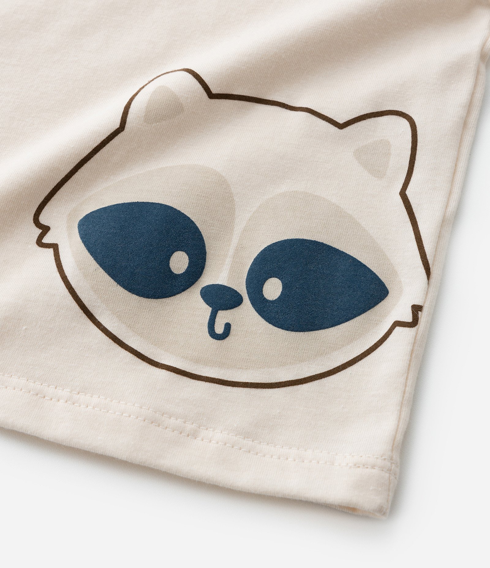 Camiseta Infantil com Estampa Bichinhos - Tam 0 a 18 meses Bege 6