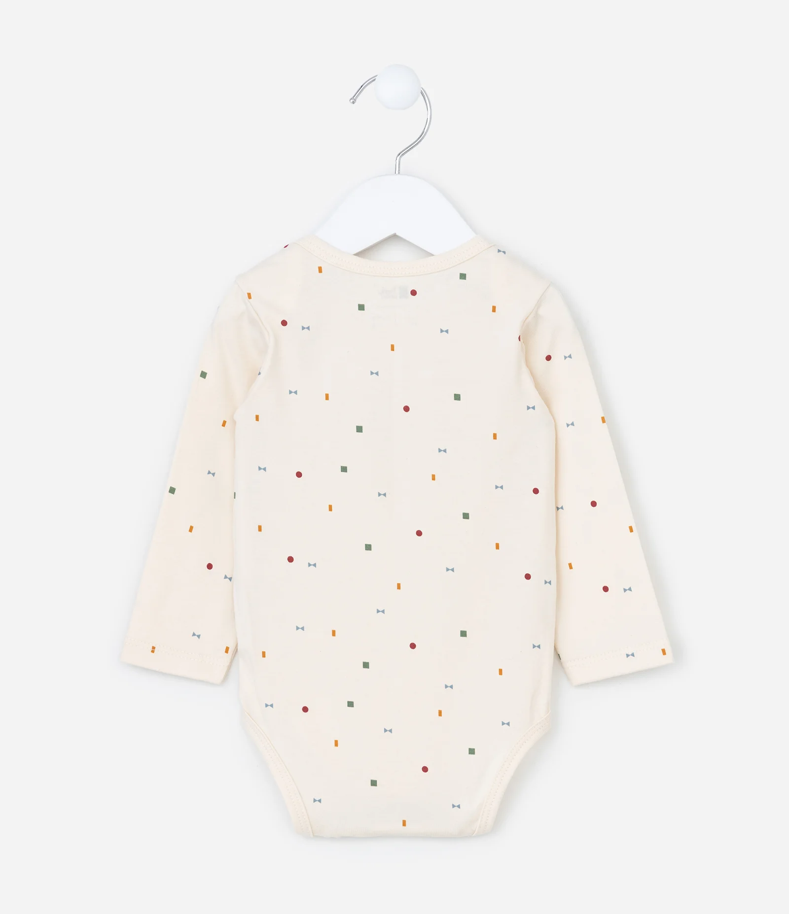 Body Infantil com Lettering Presentinho da Mamãe - Tam RN a 18 meses Bege 2