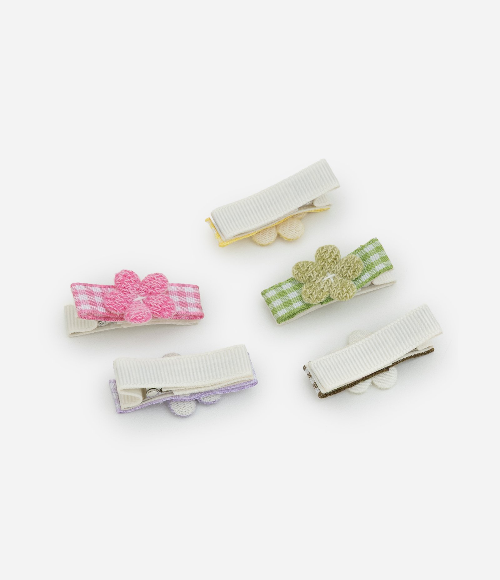 Kit 05 Presilhas de Cabelo Infantis com Estampa Sortido 2