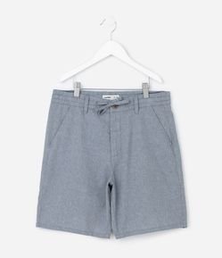 Bermuda Infantil em Sarja com Bolsos - Tam 5 a 14 Anos