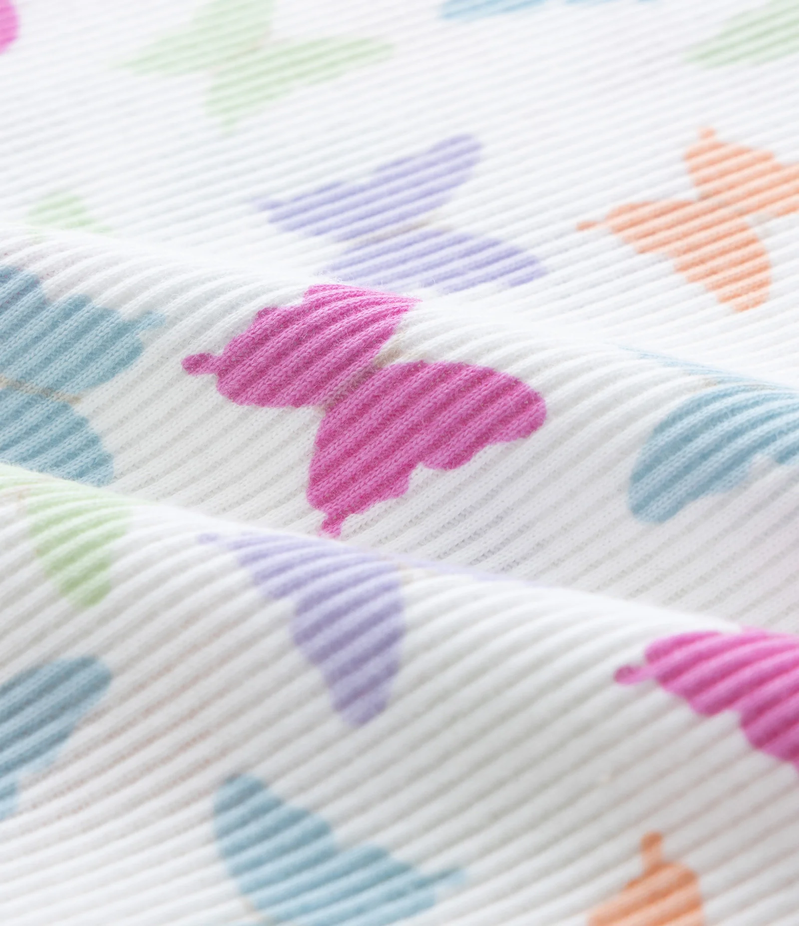 Regata Infantil em Ribana com Babados Broderie - Tam 5 a 14 Anos Branco 3