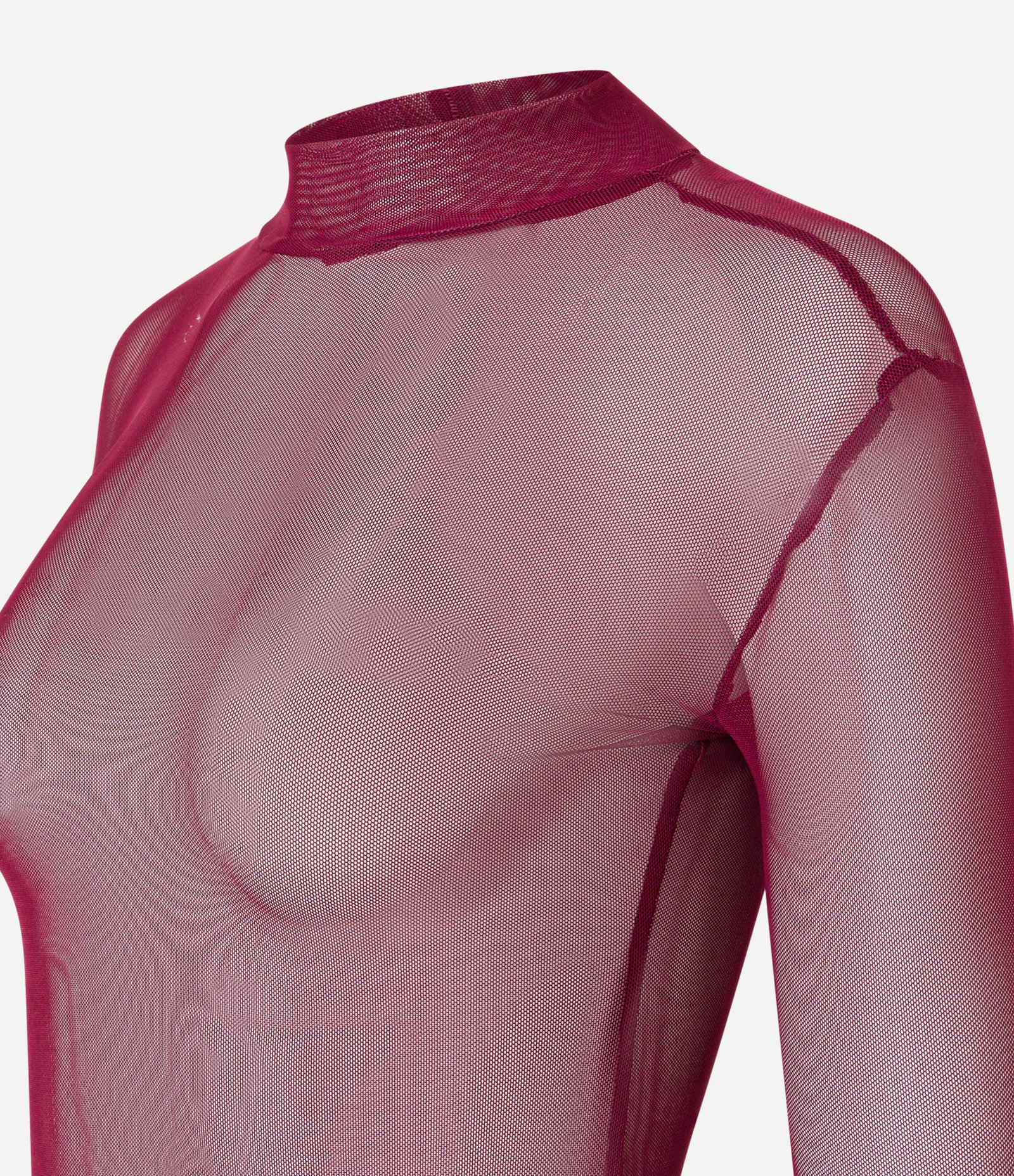 Blusa em Tule Segunda Pele com Transparência 5