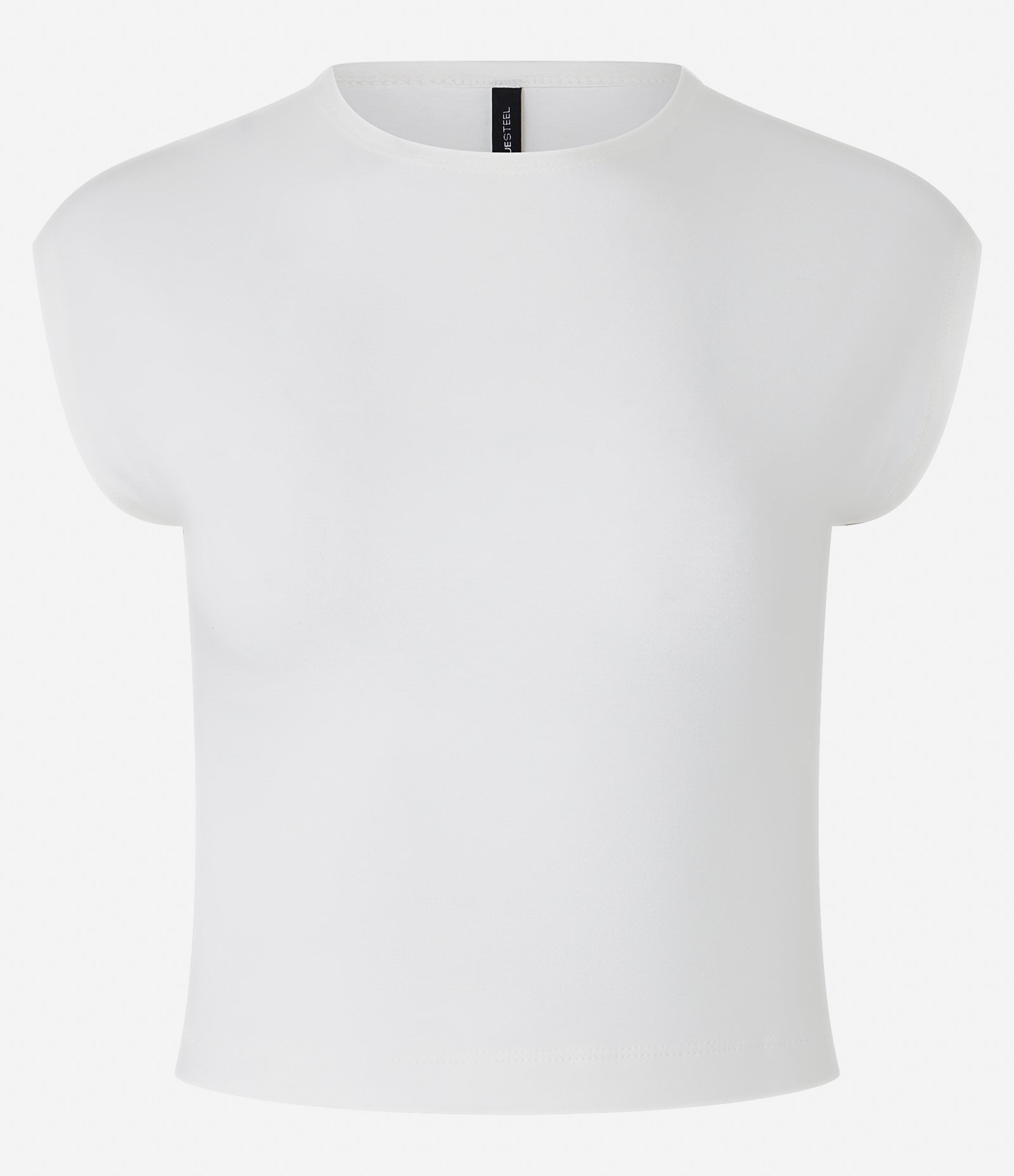 Blusa em Algodão com Ombro Caído Branco 3