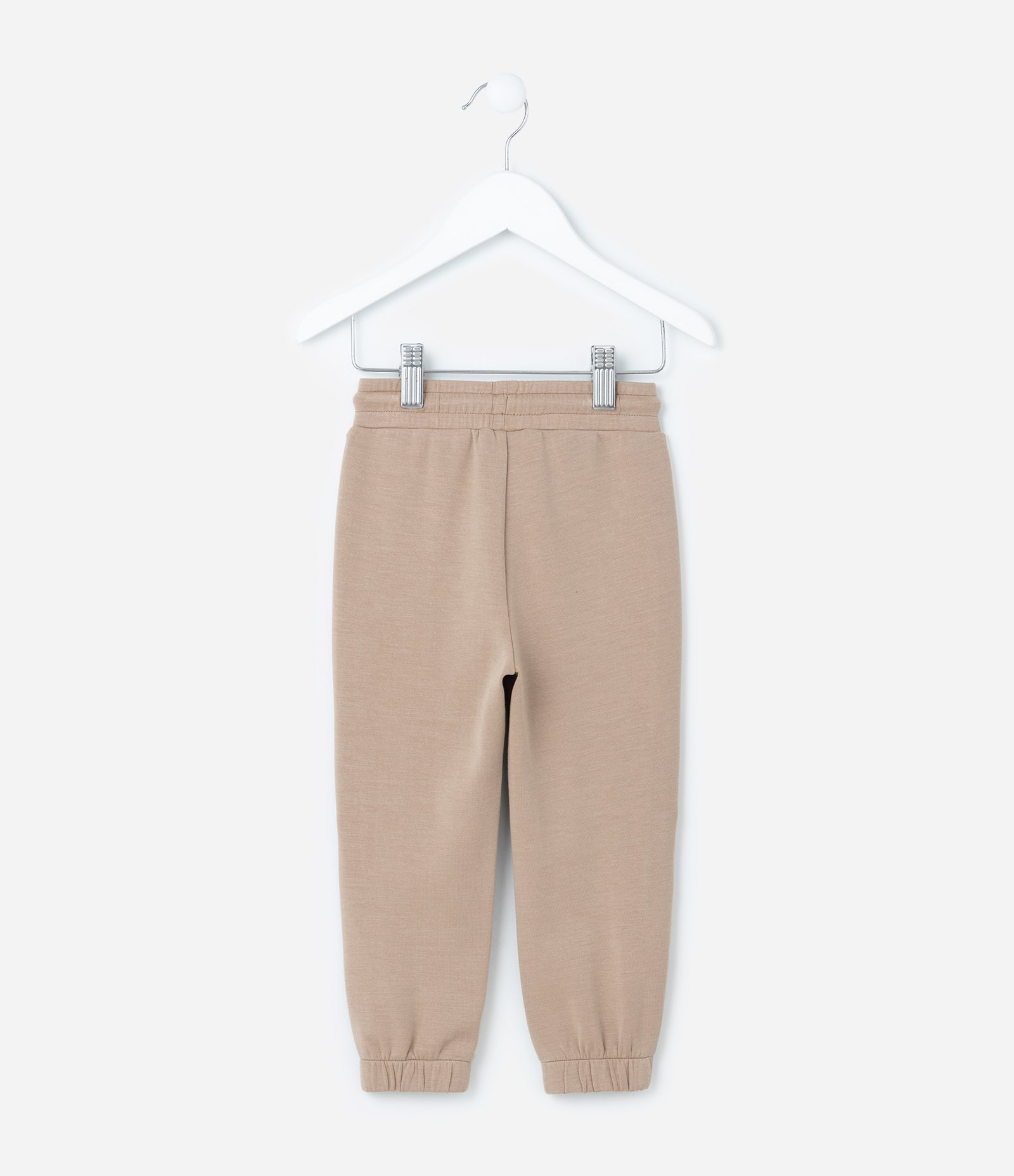 Calça Infantil em Modal Estampa Mickey - Tam 2 a 6 Anos Bege 2