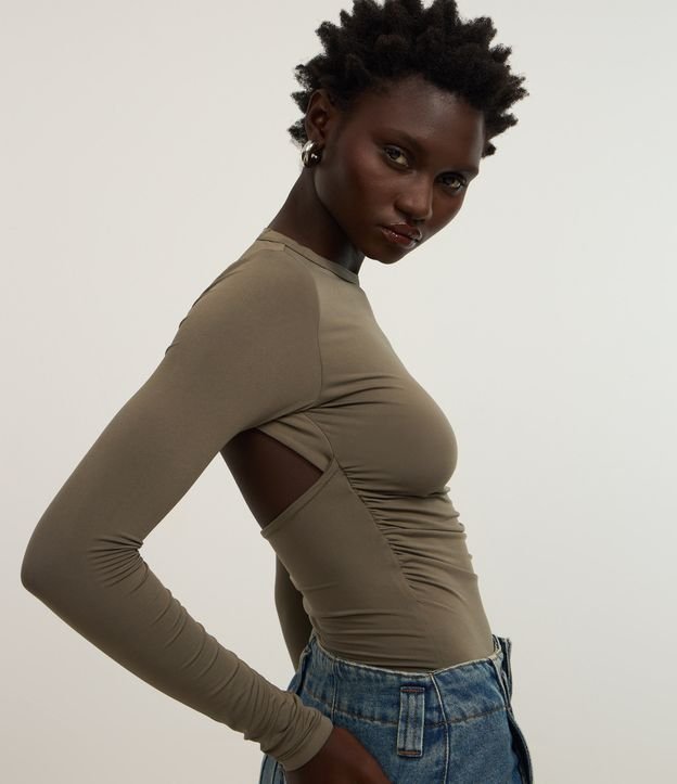 Cor: Verde Acinzentado | Tamanho: GG