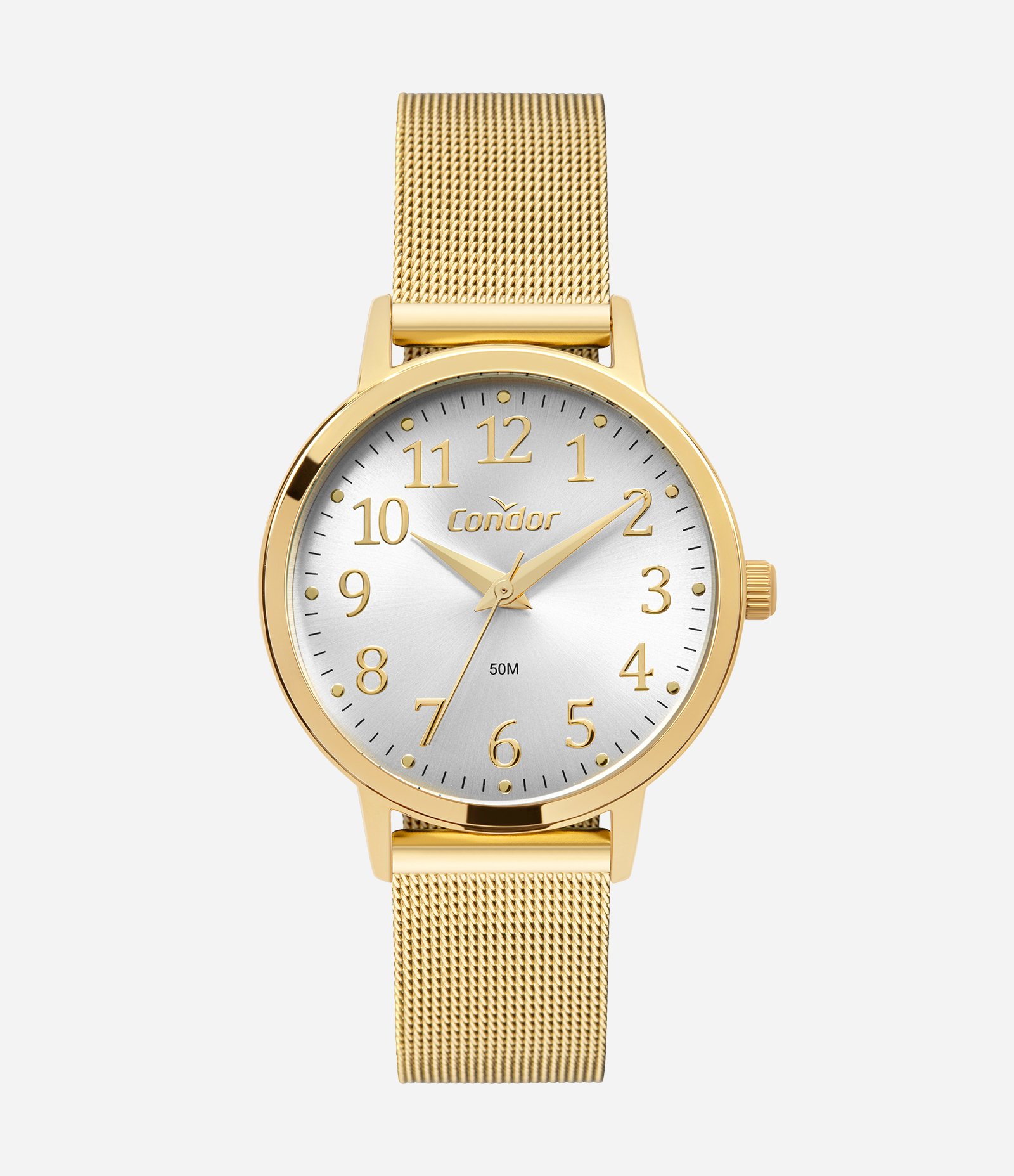 Relógio Analógico Feminino Condor Dourado 1