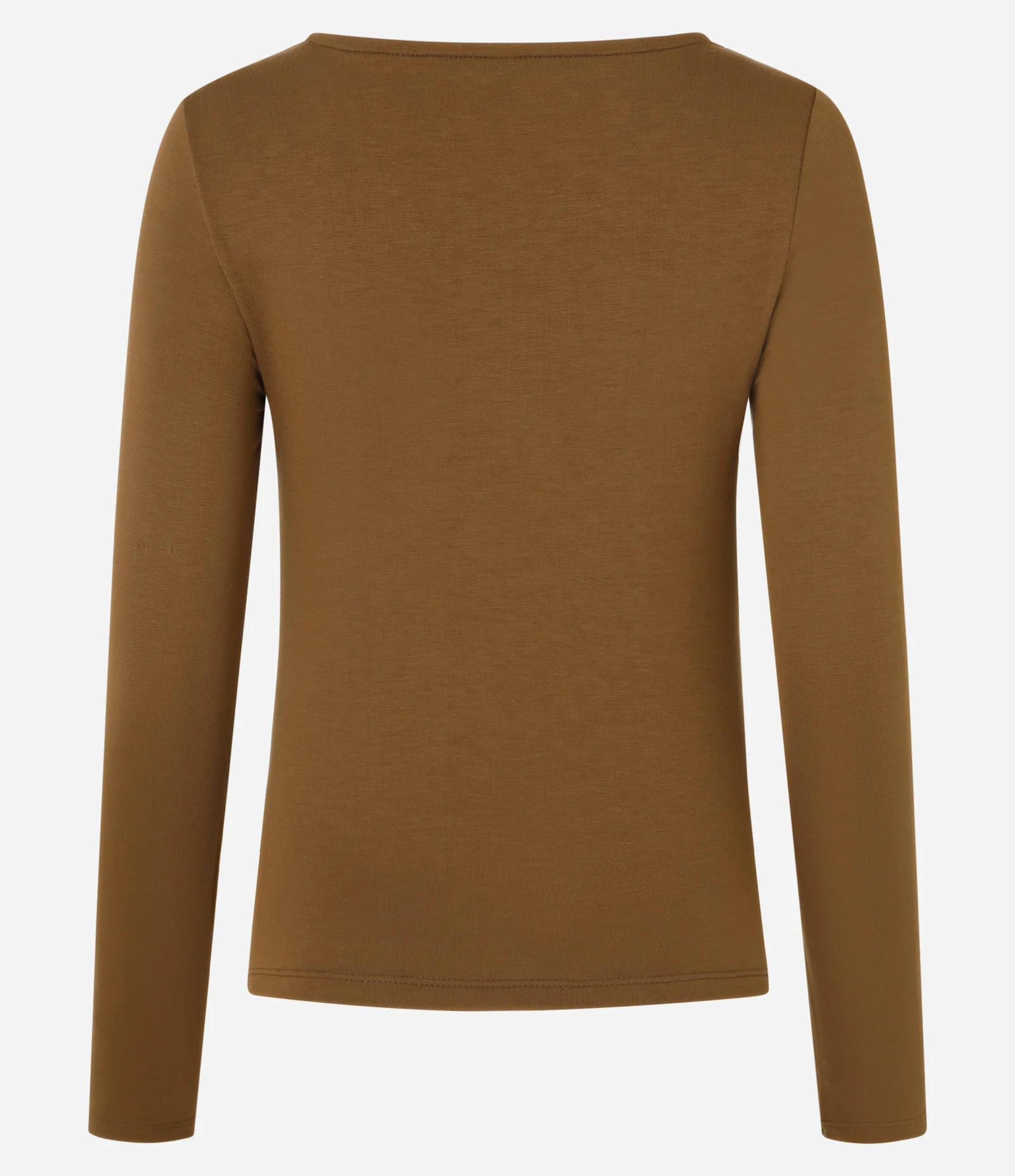 Blusa Curta em Moletinho com Franzido Lateral Caramelo 2