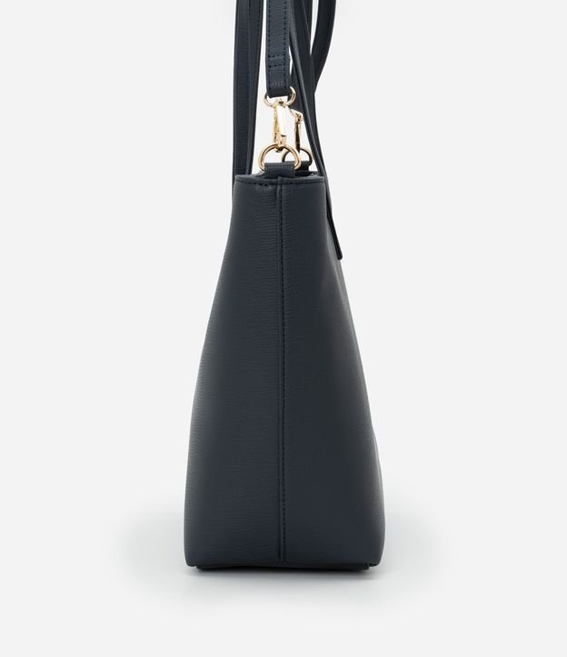 Bolsa Shopper Grande com Alça Longa Removível Texturizada