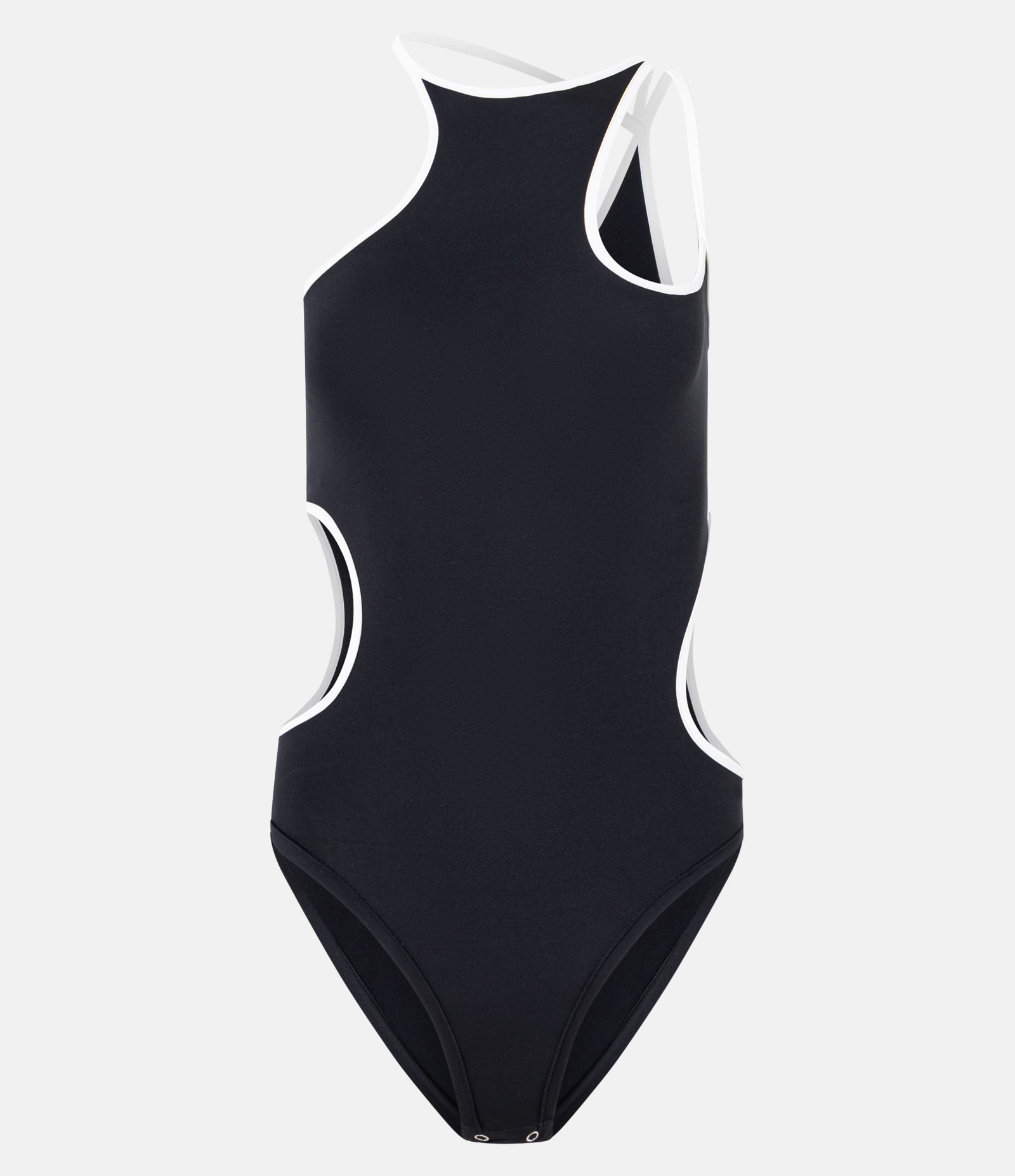 Body com Cut Out e Detalhes Contrastantes Preto 4