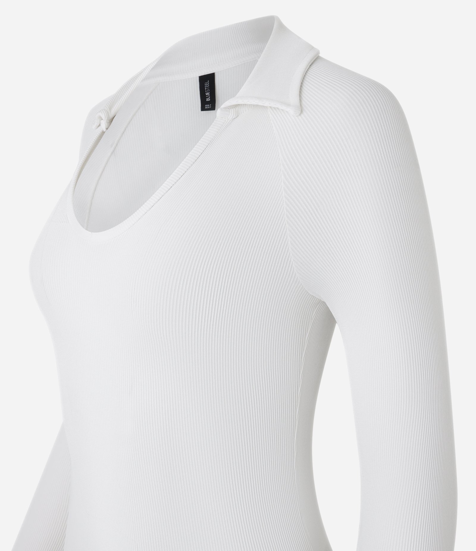 Body com Decote Redondo e Lapela 5