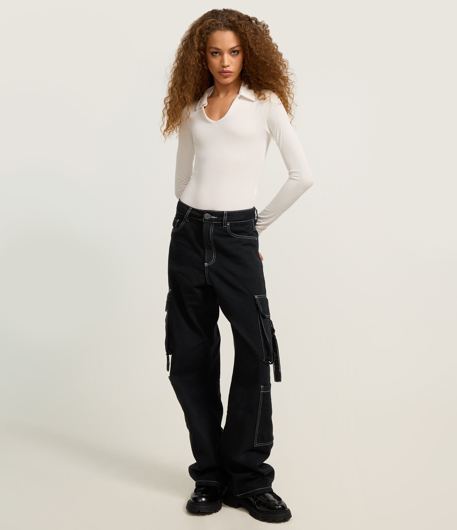 Body com Decote Redondo e Lapela 2