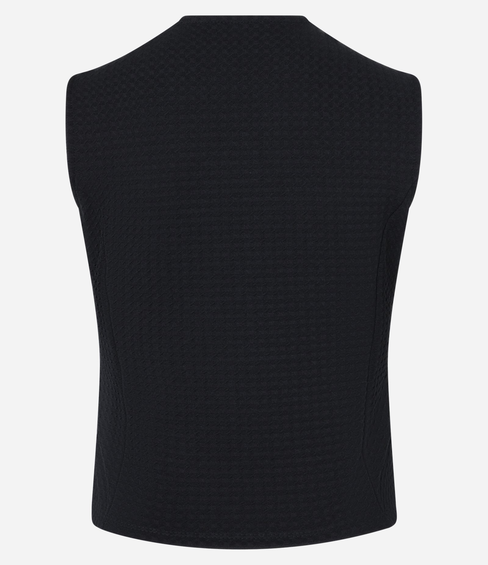 Blusa Alfaiataria com Textura e Recorte na Barra Preto 5