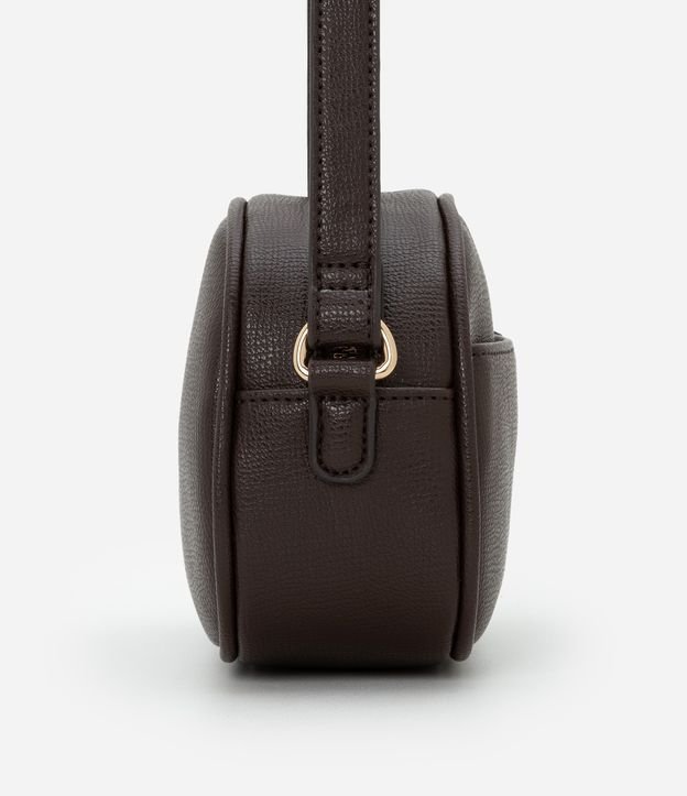 Bolsa Transversal Câmera Bag Pequena com Textura Floater