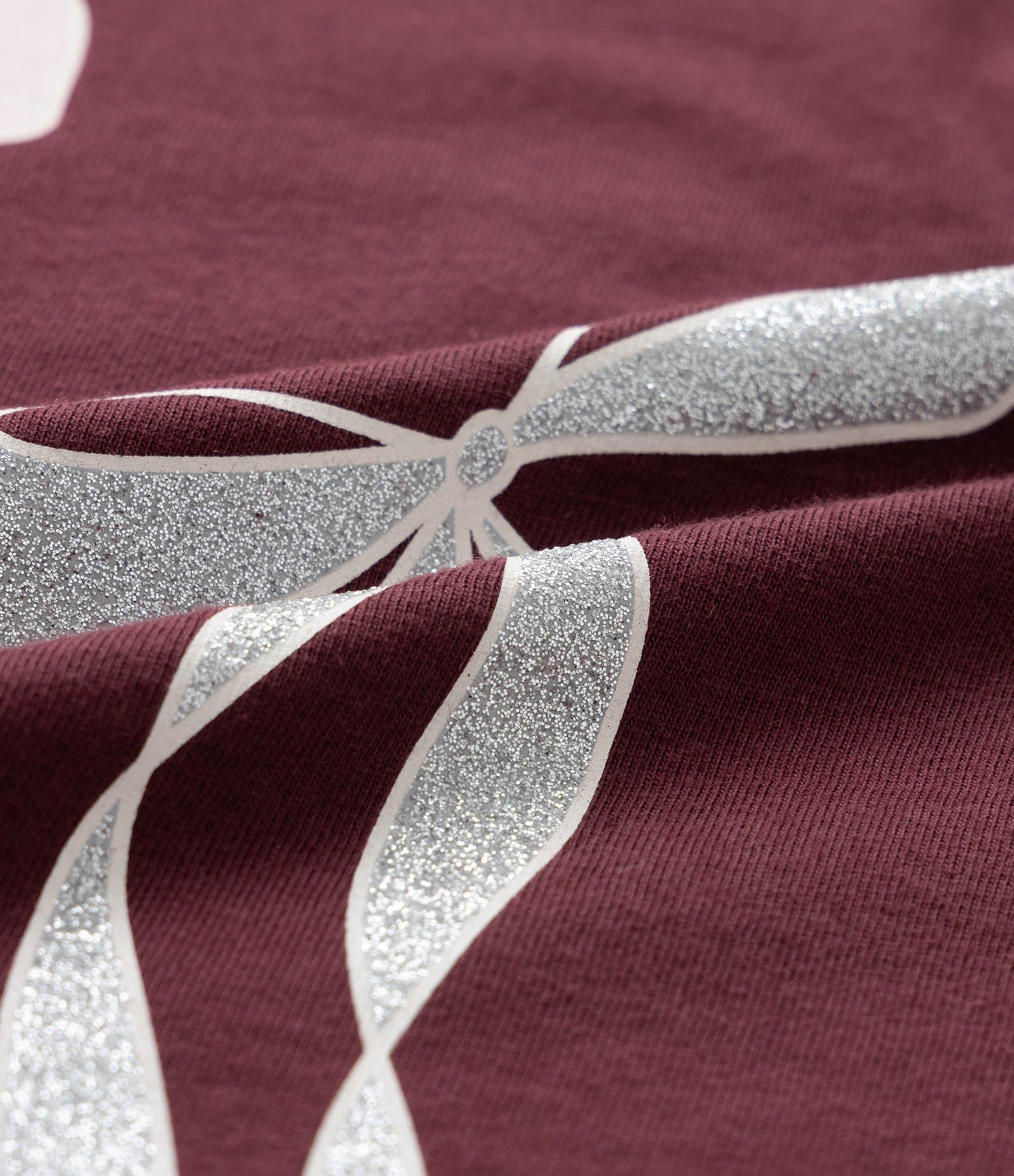 Camiseta Infantil com Estampa Laços - Tam 5 a 14 Anos Vermelho 3