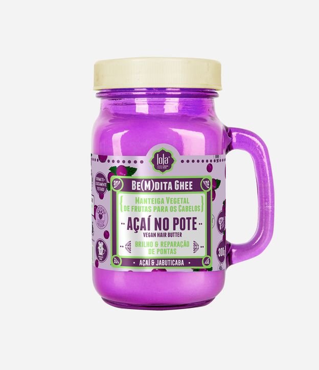 Máscara Lola From Rio Bemdita Ghee Manteiga Açaí
