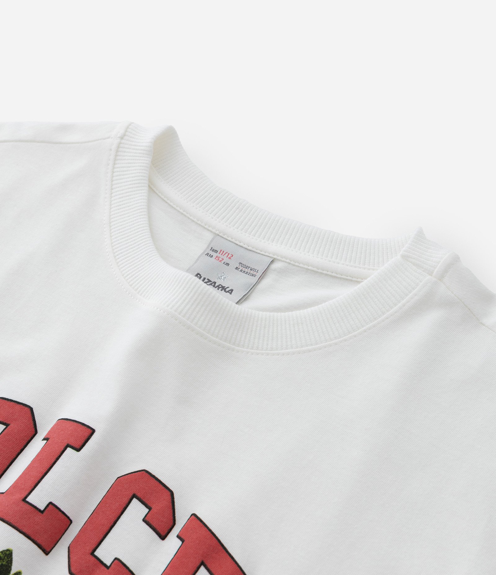 Camiseta Infantil com Estampa Moranguinhos - Tam 5 a 14 Anos Off White 4