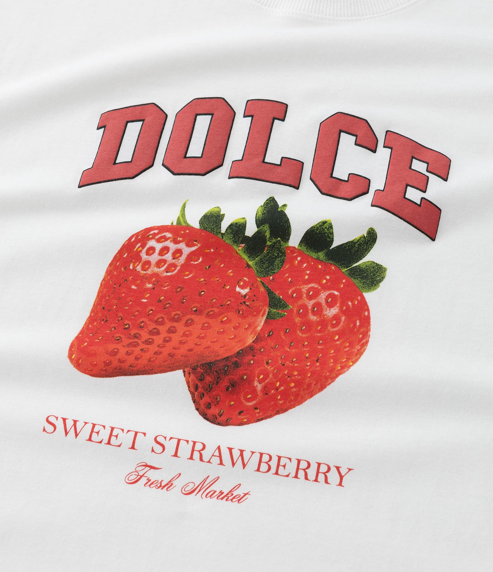 Camiseta Infantil com Estampa Moranguinhos - Tam 5 a 14 Anos Off White 5