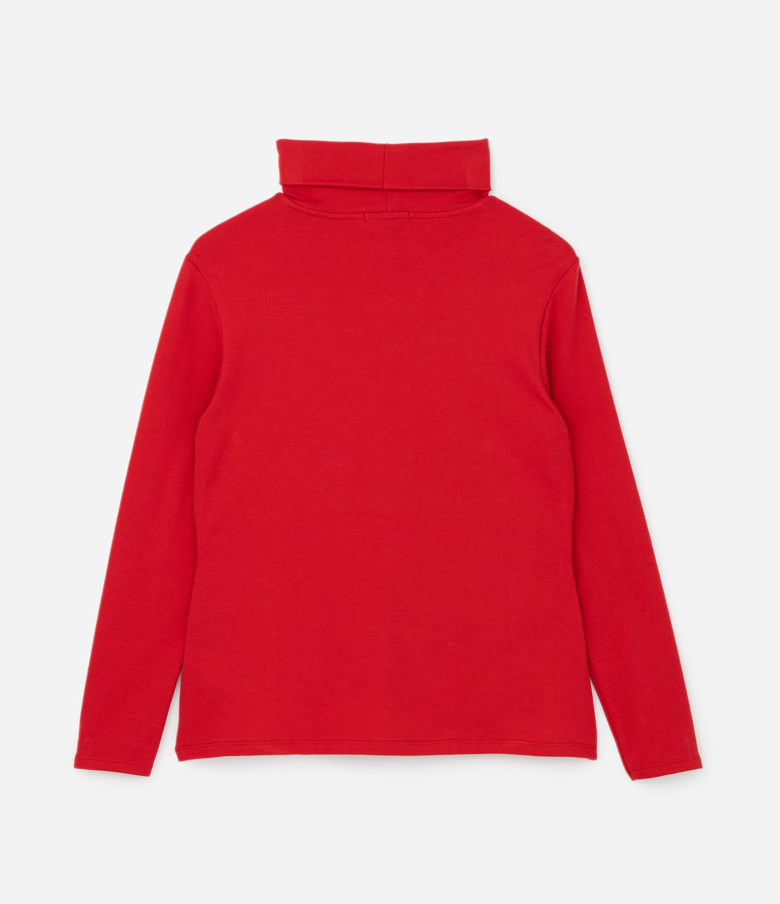 Blusa em Ribana com Gola Alta Curve & Plus Size Vermelho 2