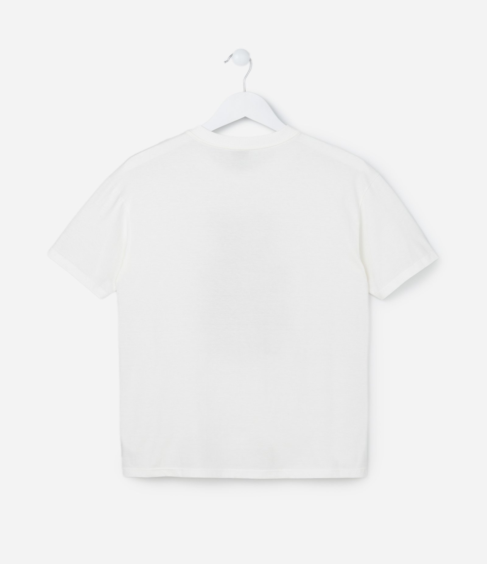 Camiseta Infantil com Estampa Balão de Ursinho - Tam 7 a 14 Anos Branco 2